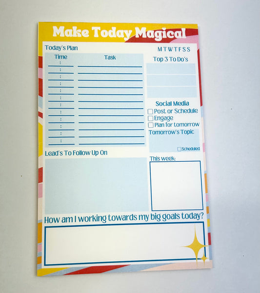 Make Today Magical Notepad